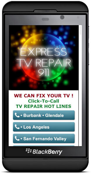 Mobile TV Repair We Come To You