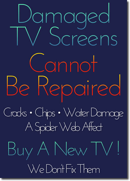 Flat Screen TV Repair