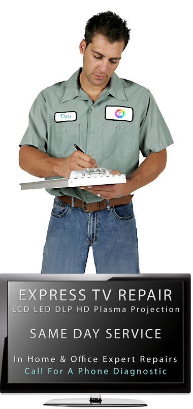 Express TV Repairman Same Day Television Repair Company